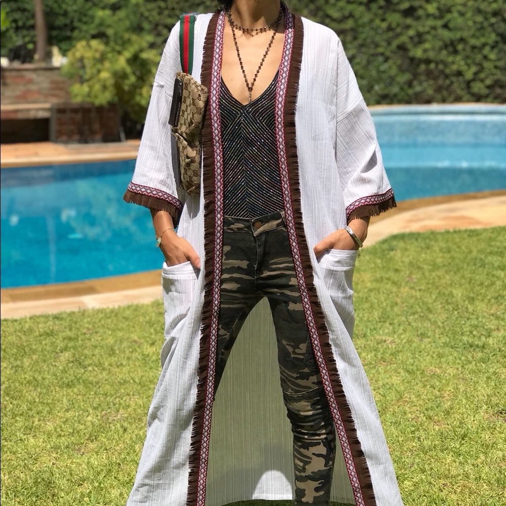 Kimono / Kaftan handmade - luxurious beachwear